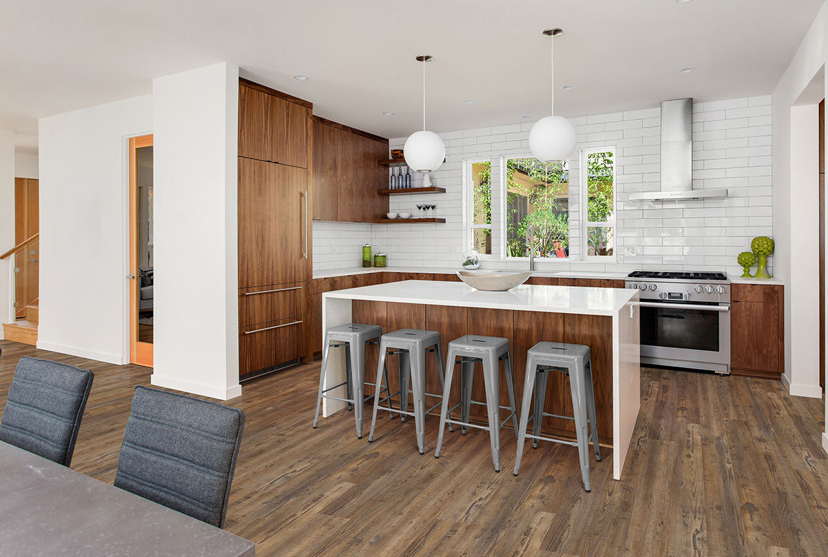 MSI Glenridge Aged Hickory Luxury Vinyl Plank Flooring — surface detail in natural tonality