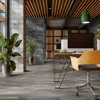 MSI Glenridge Coastal Mix Luxury Vinyl Plank Flooring — surface detail in natural tonality