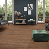 MSI Glenridge Jatoba Luxury Vinyl Plank Flooring — surface detail in natural tonality
