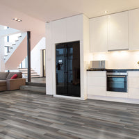 MSI Glenridge Midnight Maple Luxury Vinyl Plank Flooring — surface detail in natural tonality