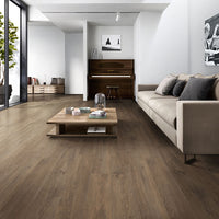 MSI Glenridge Saddle Oak Luxury Vinyl Plank Flooring — surface detail in natural tonality