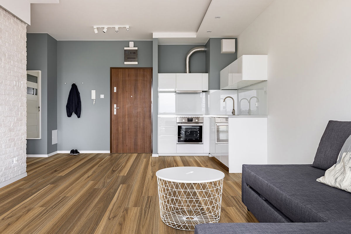 MSI Glenridge Tawny Birch Luxury Vinyl Plank Flooring — surface detail in natural tonality