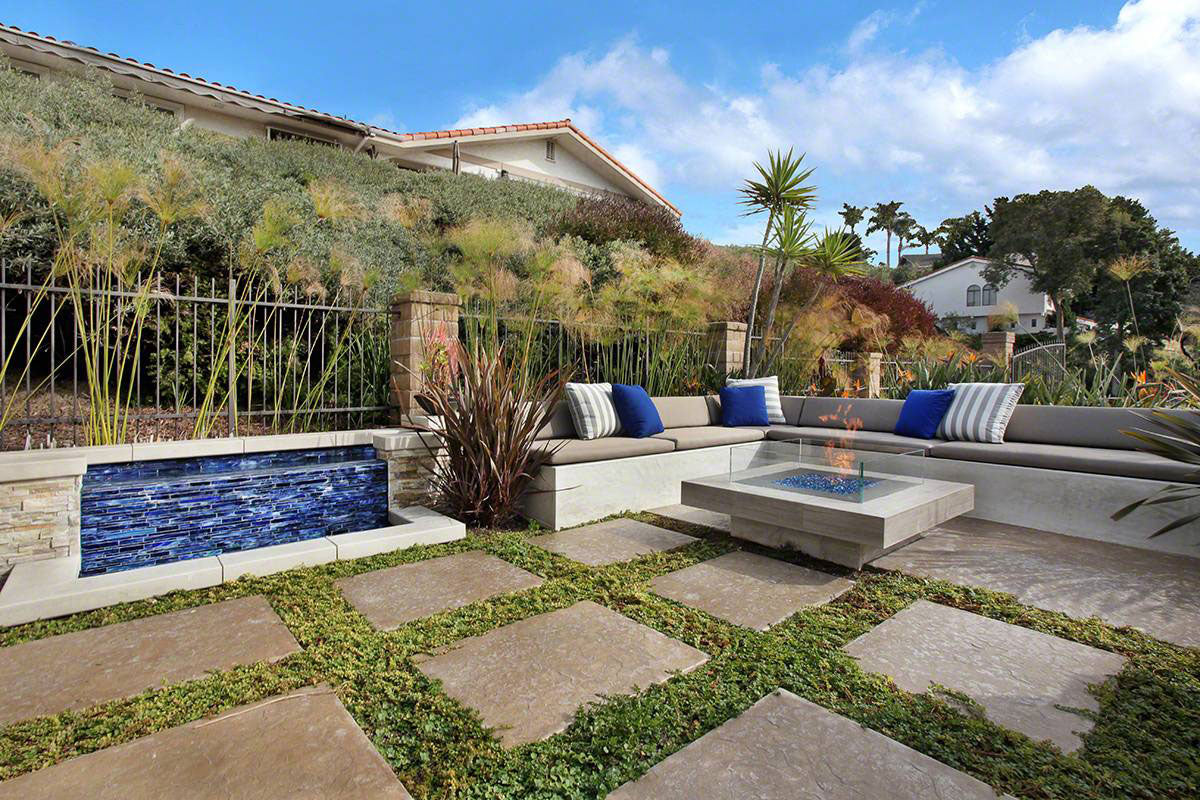 MSI Tuscany Walnut Travertine Paver — surface detail in walnut tonality