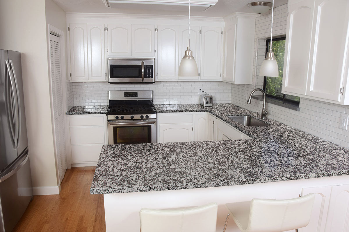 MSI Gran Valle — surface detail in natural tonality quarried slab for kitchen and counter install