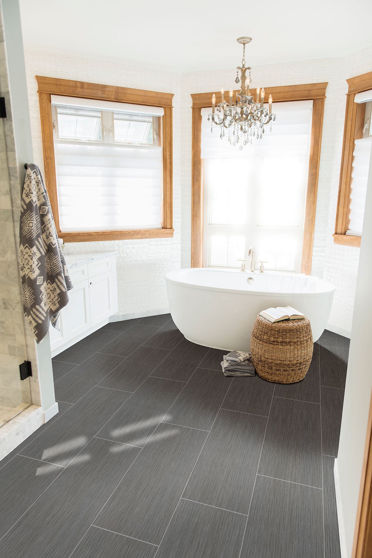 MSI Focus Graphite — surface detail in graphite tonality through-bodied porcelain for full-room install