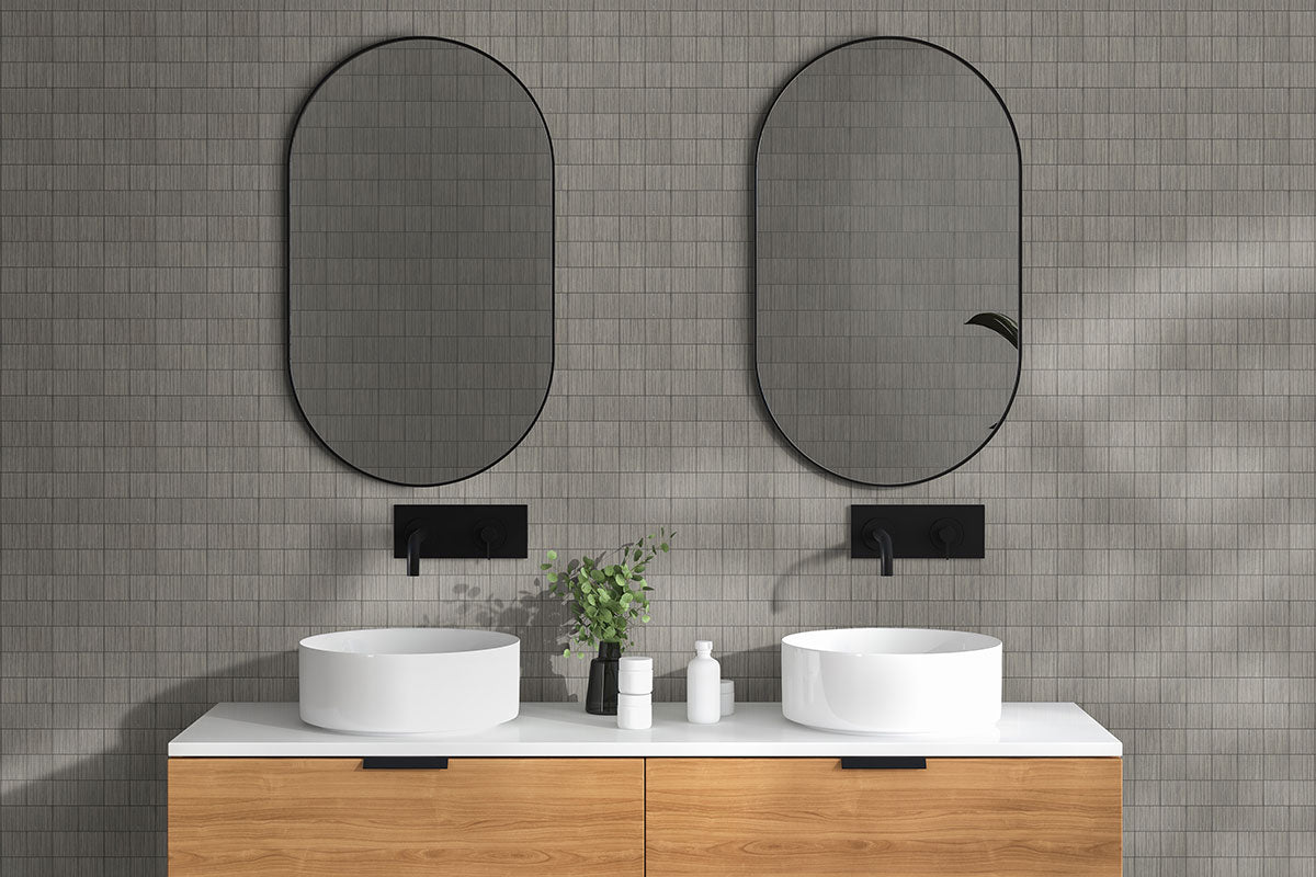 MSI Focus Graphite — surface detail in graphite tonality through-bodied porcelain for full-room install