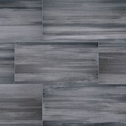 Watercolor Graphite Porcelain Tile (6 x 36)