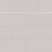 Gray Glossy Subway Tile 3x6