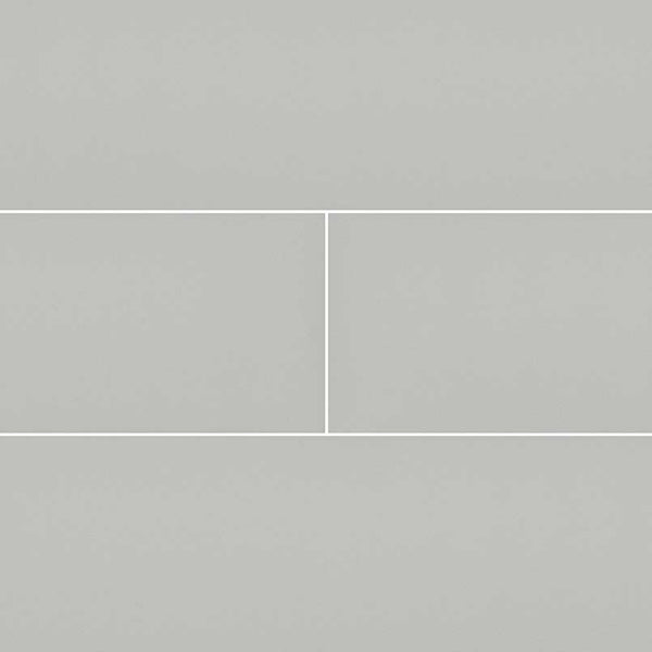 MSI Domino Gray Glossy Subway Tile 4x16