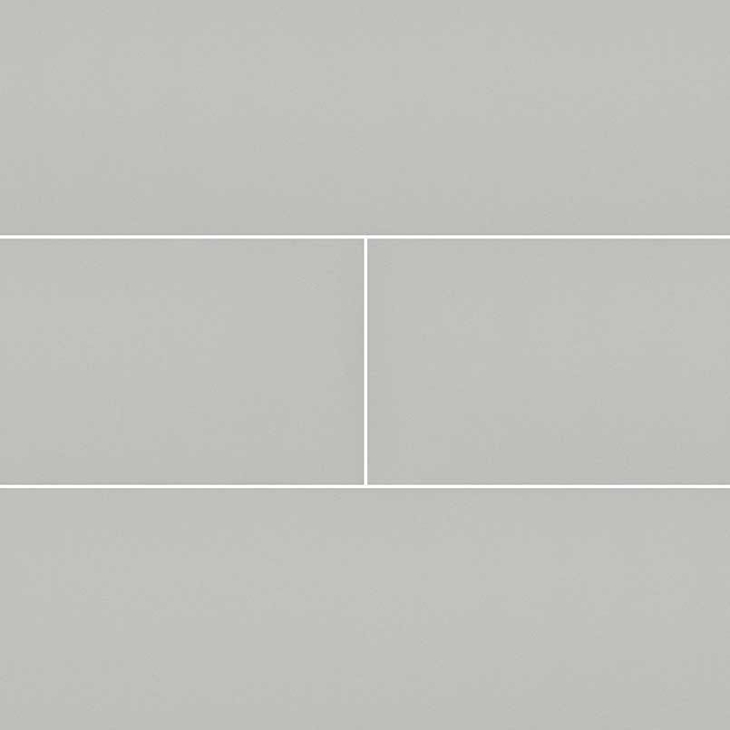 MSI Domino Gray Glossy Subway Tile 4x16 — Porcelain Wall Tile in gray tonality