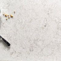 MSI Gray Lagoon Concrete Quartz — surface detail in gray tonality