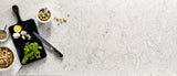MSI Gray Lagoon Concrete - Quartz Island Countertop