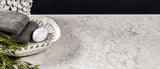 MSI Gray Lagoon Concrete - Quartz Island Countertop