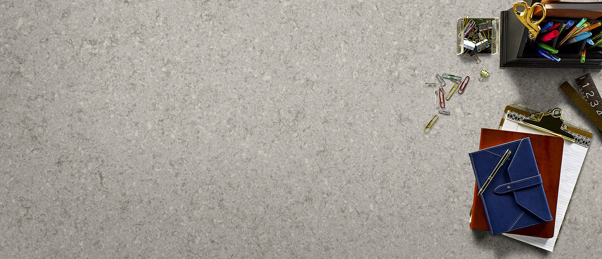 MSI Gray Lagoon - Quartz Island Countertop