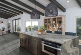 MSI Gray Mist - Granite Island Countertop