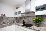 MSI Gray Nuevo - Granite Island Countertop