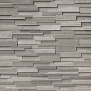 Gray Oak 3D Stacked Stone