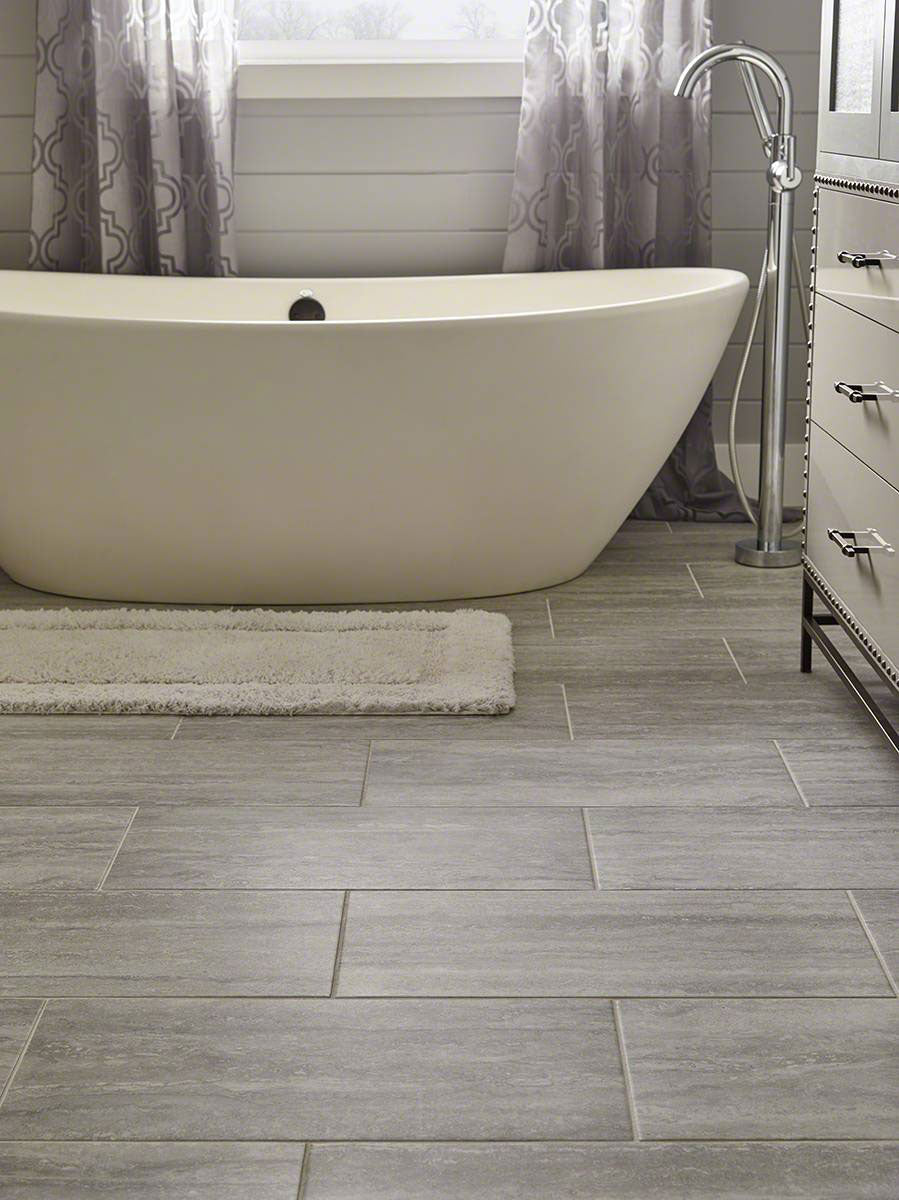 MSI Veneto Gray — surface detail in gray tonality through-bodied porcelain for full-room install
