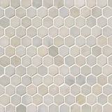 MSI Greecian White 1" Hexagon Mosaic Tile