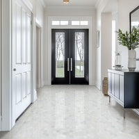 MSI Greecian White Polished Hexagon Tile — surface detail in white tonality