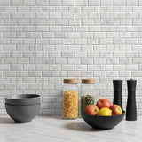 MSI Greecian White Beveled Subway Tile 2x4