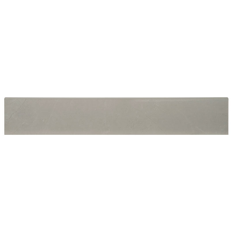 MSI Sande Grey 3X18 Bullnose — Tile Trim in grey tonality finishing trim piece color-matched to parent series
