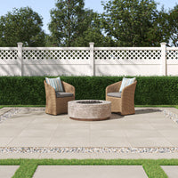 MSI Gritzo Almond Porcelain Paver — surface detail in natural tonality
