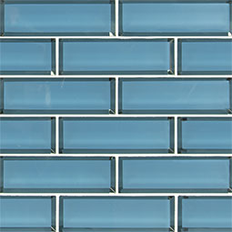 Haiku Sapphire Glass Subway Tile 2x6