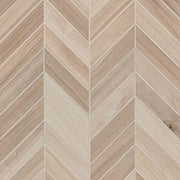 Havenwood Beige Chevron Mosaic 12x15