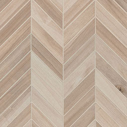 Havenwood Beige Chevron Mosaic 12x15
