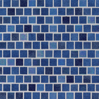 MSI Hawaiian Blue Glass Tile — Glass Mosaic Tile in blue tonality