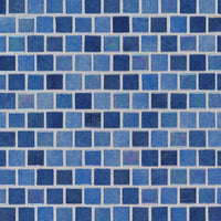 MSI Hawaiian Sky Glass Tile — Glass Mosaic Tile 1x1 mesh-mounted for designer installs