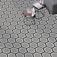 MSI Hexley Hive Hexagon Tile — surface detail in natural tonality