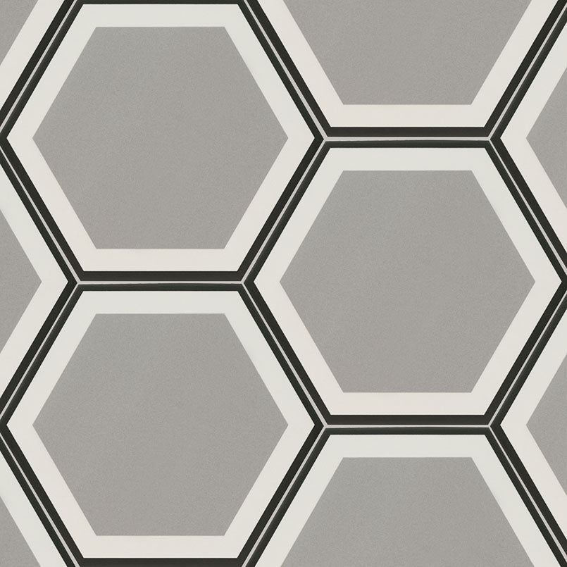 MSI Hexley Hive Hexagon Tile — Porcelain Wall Tile 9x10 matte