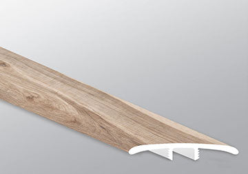 MSI Andover Highcliffe Greige T-Molding — Flooring Trim color-matched flooring trim molding