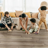 MSI Andover Highcliffe Greige Luxury Vinyl Plank Flooring — surface detail in natural tonality