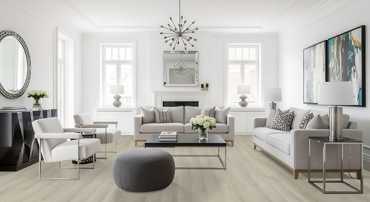 MSI Cyrus 2.0 HoneyBella Oak Luxury Vinyl Plank Flooring — surface detail in natural tonality