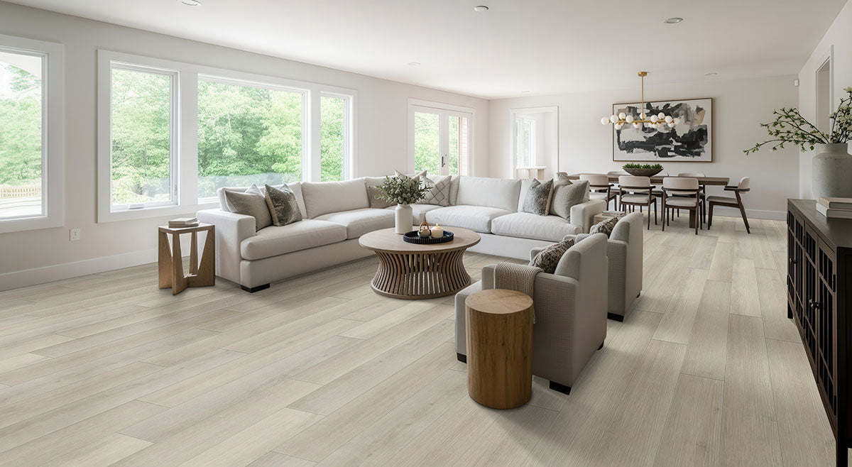 MSI XL Prescott Honeybella Oak Luxury Vinyl Plank Flooring — surface detail in natural tonality