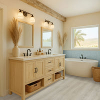 MSI XL Cyrus Honeybella Oak Luxury Vinyl Plank Flooring — surface detail in natural tonality