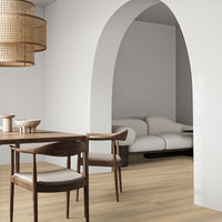 MSI Laurel Honey Hollow Luxury Vinyl Plank Flooring — surface detail in honey tonality