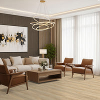 MSI Laurel Honey Hollow Luxury Vinyl Plank Flooring — surface detail in honey tonality