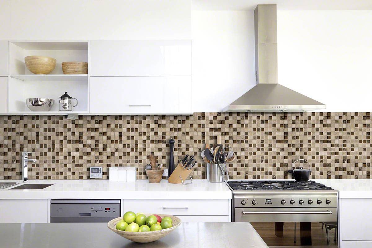 MSI Emperador Dark Ibiza Blend Tile — surface detail in natural tonality