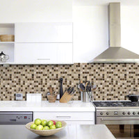 MSI Emperador Dark Ibiza Blend Tile — surface detail in natural tonality