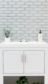 MSI Ice Bevel Subway Tile 2x6