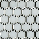 MSI Ice Beveled 3" Hexagon Mosaic Tile