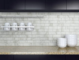 MSI Ivory Amber Beveled Subway Tile