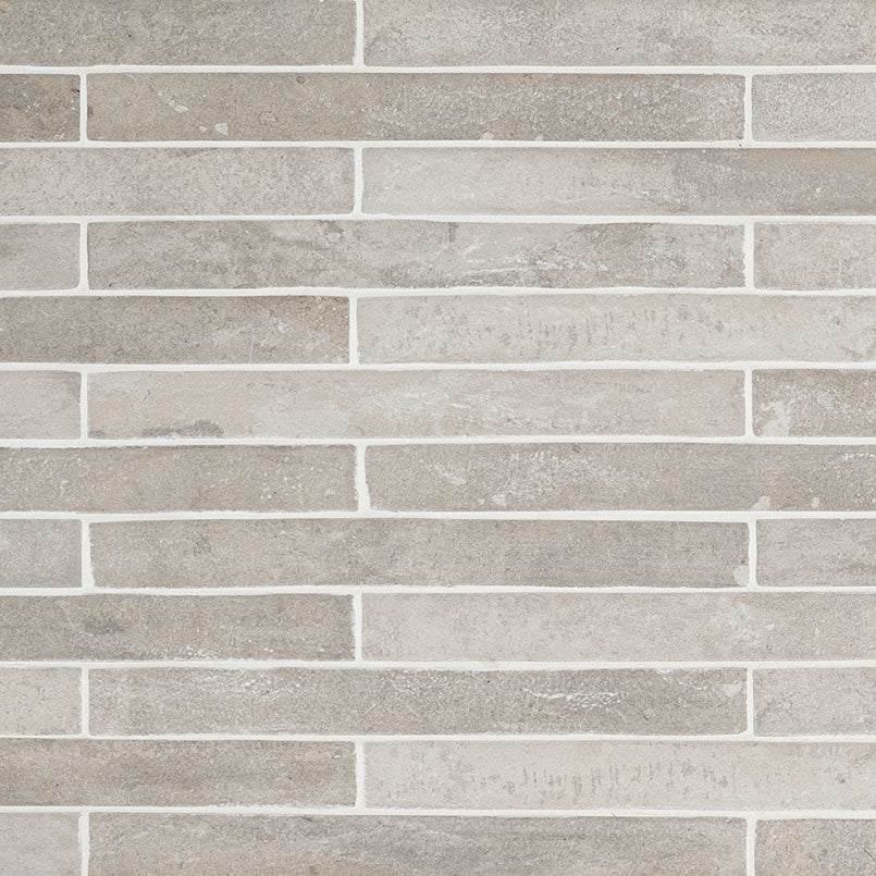 MSI Brickstone Ivory 2x18 — Porcelain Wall Tile in ivory tonality