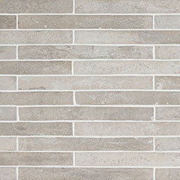 Brickstone Ivory Brick 2x18 Tile