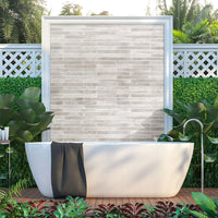 MSI Brickstone Ivory 2x18 — surface detail in ivory tonality