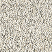 Ivory White Mini Pebble Tile